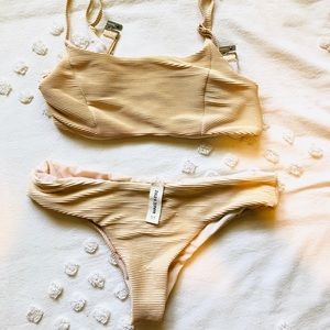 Zulu & Zephyr ribbed bikini